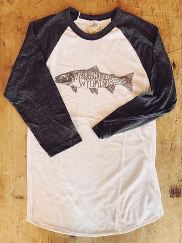 SALE Baseball T-Shirt - Trout - Bird & Buffalo